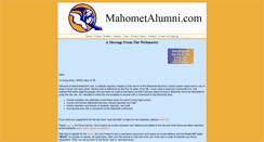 Desktop Screenshot of mahometalumni.com